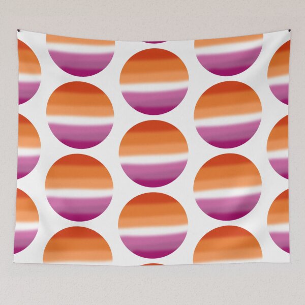 Item preview, subtle lesbian flag designed and sold by MagicDinoz.