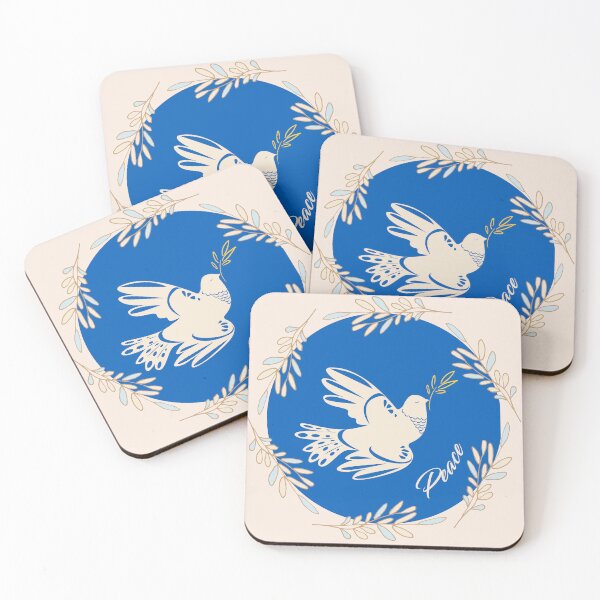 Item preview, Peace Dove art Ukrainian drawing Ukraine peace dove Bird card 2022 Christian painting Bible verse ornament Christmas in heaven designed and sold by GalleryArtField.
