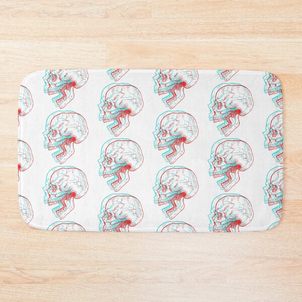 Item preview, 3D Skulls with White Background designed and sold by LuxeHurricane.