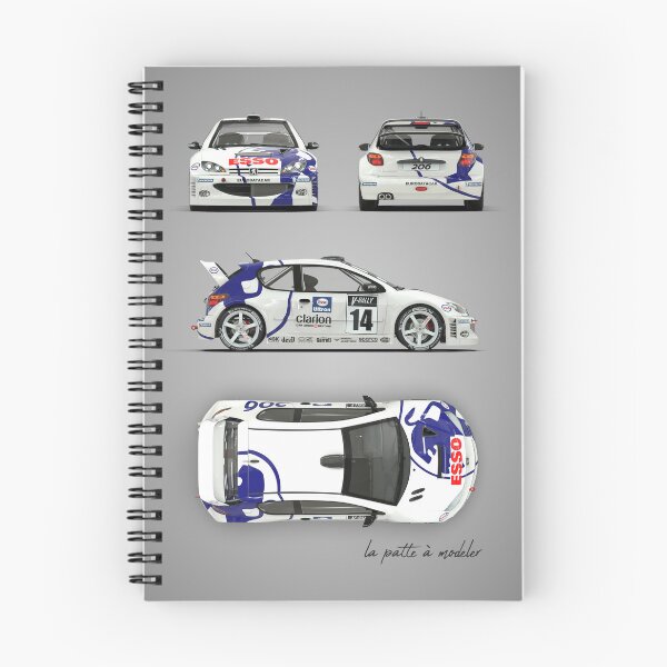 Item preview, 206 WRC designed and sold by LaPatteAModeler.