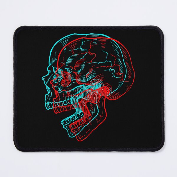 Item preview, 3D Skulls with Black Background designed and sold by LuxeHurricane.
