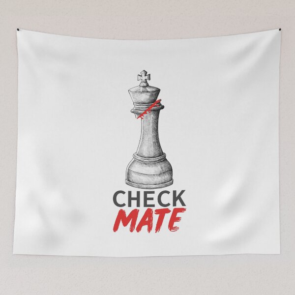 Item preview, checkmate | Cool chess lovers designed and sold by Happiness-pills.