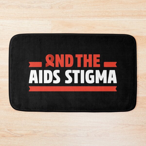 Item preview, End the Stigma - AIDS Awareness Month designed and sold by Impacteeful.