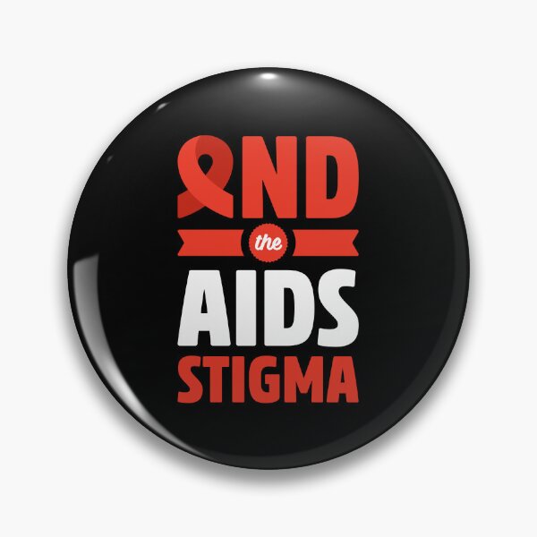 Item preview, End the Stigma - AIDS Awareness Month designed and sold by Impacteeful.