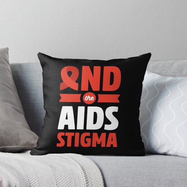Item preview, End the Stigma - AIDS Awareness Month designed and sold by Impacteeful.