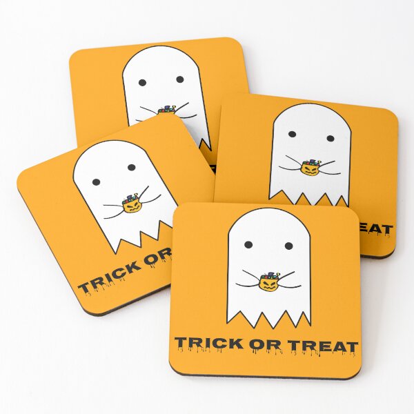 Item preview, Trick or treat cute ghost designed and sold by Andreagraphic.