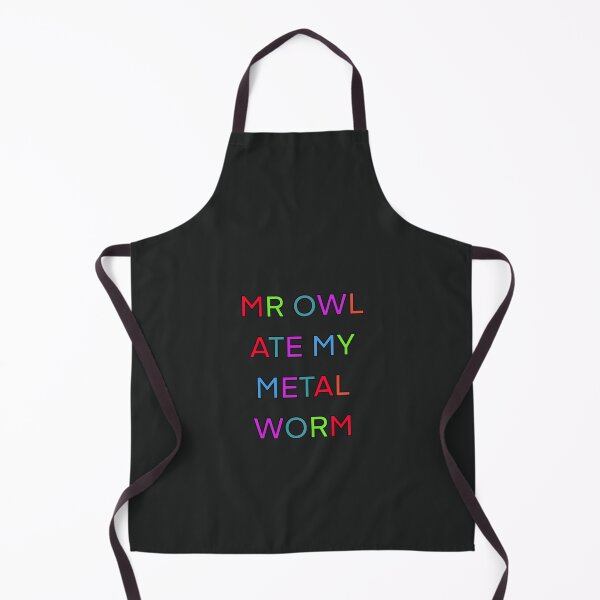 Item preview, MR OWL ATE MY METAL WORM PALINDROME designed and sold by sailorsam1805.