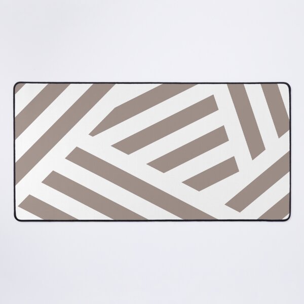 Artikelvorschau, Gray Beige White Abstract Stripe Pattern Pairs Dutch Boy 2023 COTY Rustic Greige 404-4DB entworfen und verkauft von ColorOfTheYears.