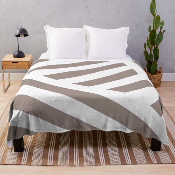 Item preview, Gray Beige White Abstract Stripe Pattern Pairs Dutch Boy 2023 COTY Rustic Greige 404-4DB designed and sold by ColorOfTheYears.