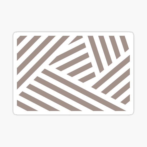 Item preview, Gray Beige White Abstract Stripe Pattern Pairs Dutch Boy 2023 COTY Rustic Greige 404-4DB designed and sold by ColorOfTheYears.