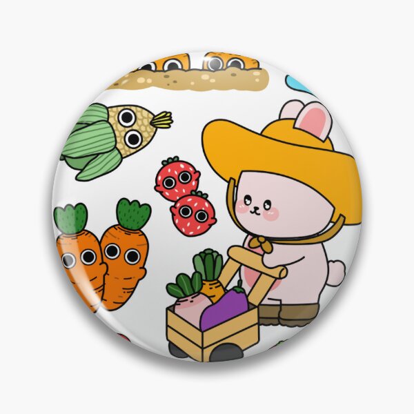 Item preview, lindo conejito granjero designed and sold by satchisatchi.