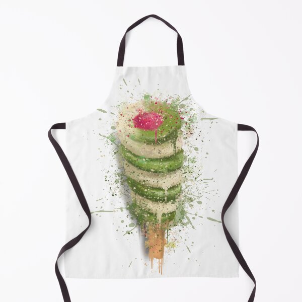 Item preview, Ice lolly, Ice Cream, Green, Kitchen, Food, Sweet, Splatter Print, designed and sold by Pics-squiggles.