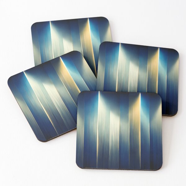 Item preview, Modern minimalistic glamour silver and blue shameless pattern design designed and sold by Mobius Spot Collective.