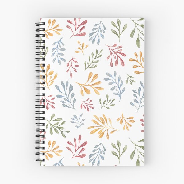 Item preview, Colorful leaves, white background designed and sold by Lene Myhre.