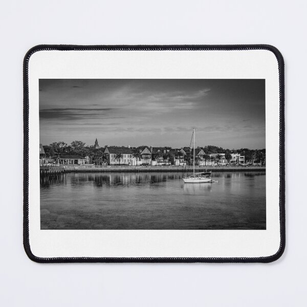Item preview, Black & White Saint Augustine Bayfront designed and sold by VCBrandt.
