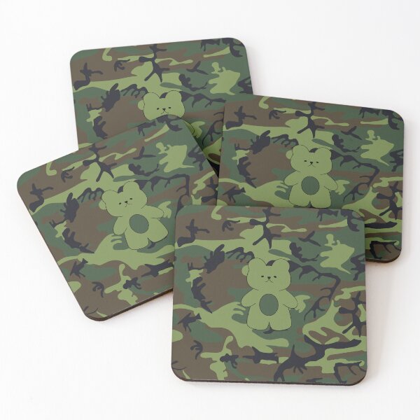 Item preview, Camo Teddy designed and sold by Rumrabbit82.