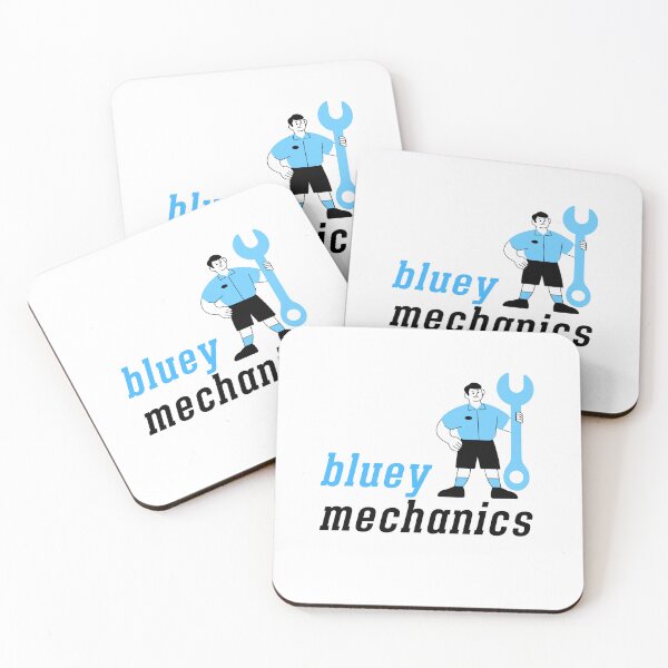 Item preview, bluey mechanics designed and sold by ray-of-desing.