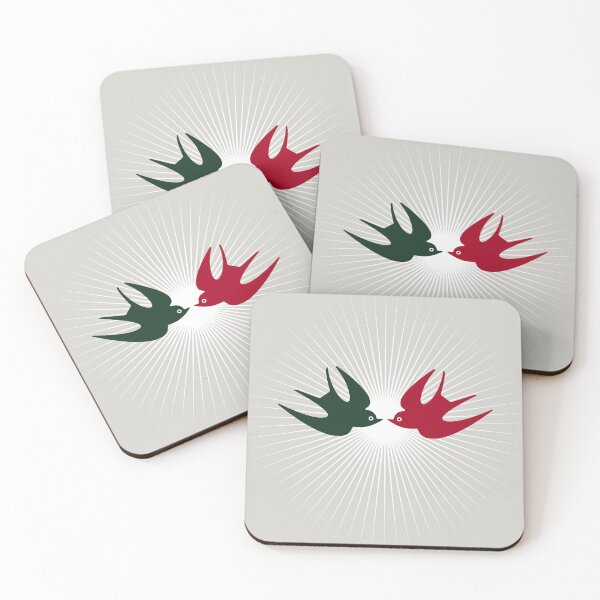 Item preview, Pair of Swallows - A pair of swallows in love designed and sold by Iris Luckhaus.