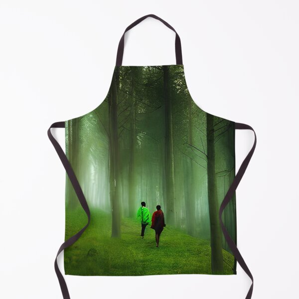 Item preview, green woods forest tree, nature painting #8 designed and sold by supeart.