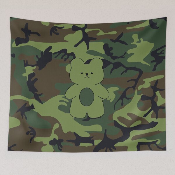 Item preview, Camo Teddy designed and sold by Rumrabbit82.