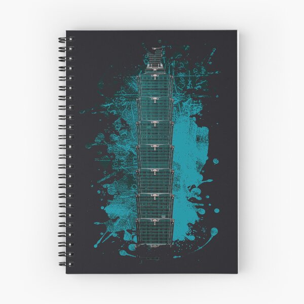 Item preview, Taiwan Taipei 101 Aesthetic Night View Splatter Paint Art designed and sold by SimpleAndGreat.