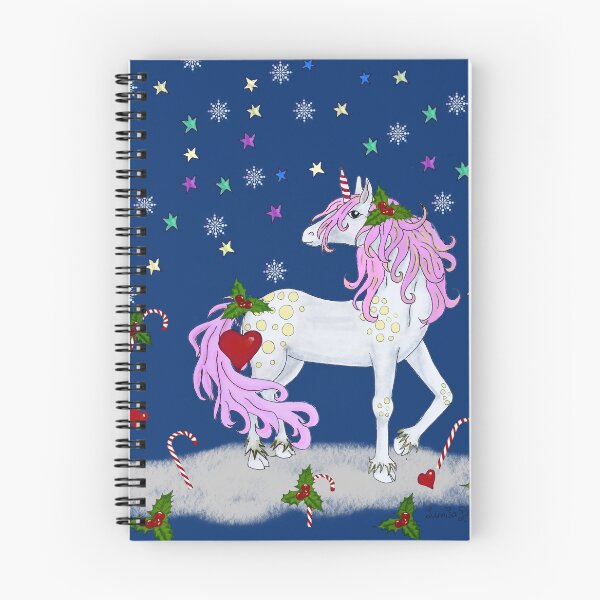 Item preview, Christmas unicorn designed and sold by -Lumisa-Design-.