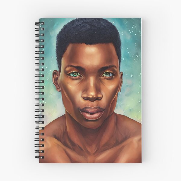 Item preview, Niles - Watercolor and ink - African American Queer Queen designed and sold by fruitfulskye.