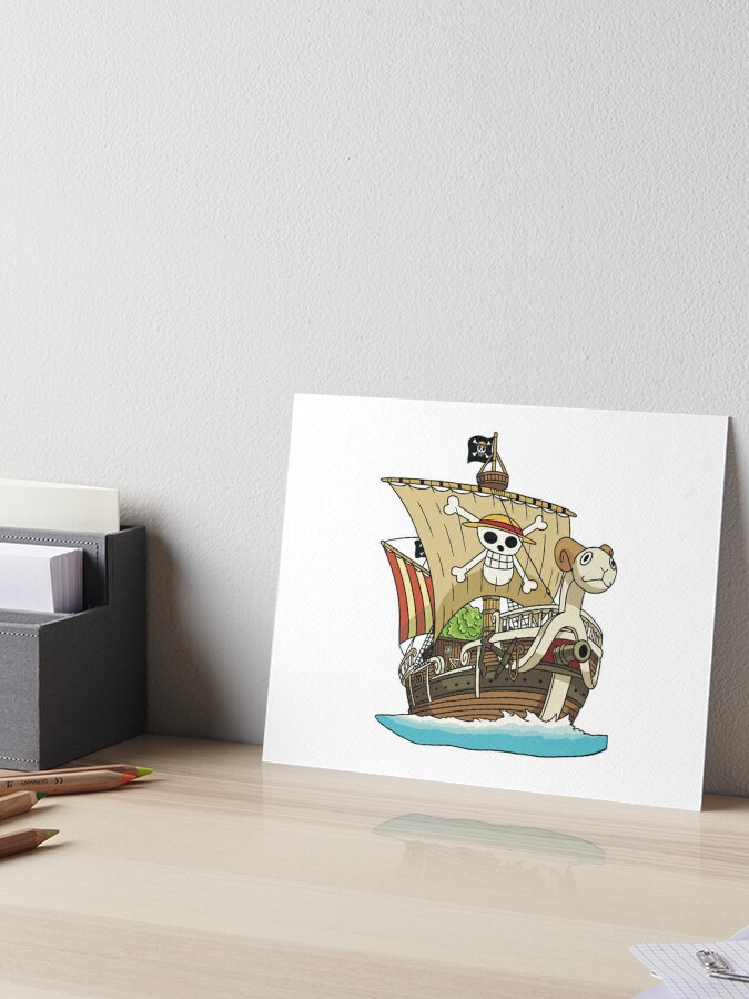 One Piece Going Merry Art Board Print for Sale by haida-hasn