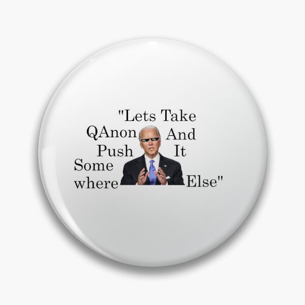 Push QAnon somewhere else Pin