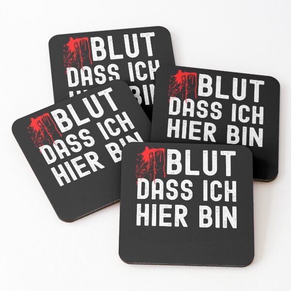 Item preview, Blood that I'm here - Halloween saying designed and sold by VitoTDesign.