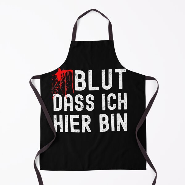 Artikelvorschau, Blut, dass ich da bin - Halloween Spruch entworfen und verkauft von VitoTDesign.