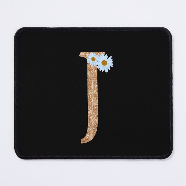 Item preview, Floral Shine Letter J, Educational Sticker, designed and sold by saimzgraphics.
