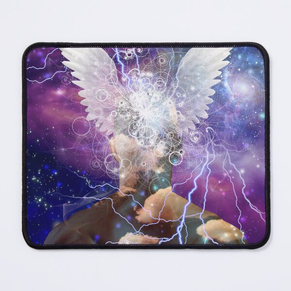Item preview, Winged man head designed and sold by rolffimages.