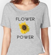 Flower Power Women's Relaxed Fit T-Shirt