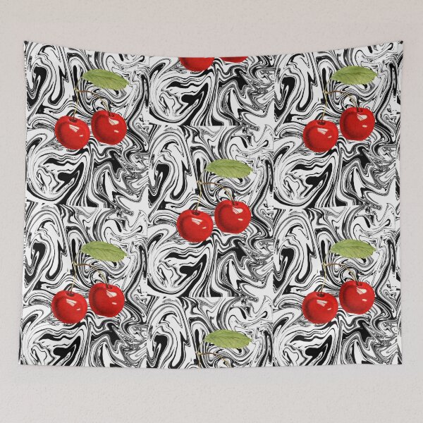 Item preview, Arte de goteo licuado de cereza designed and sold by PeacockThrone25.