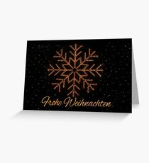 Frohe Weihnachten - German Christmas Greeting Card