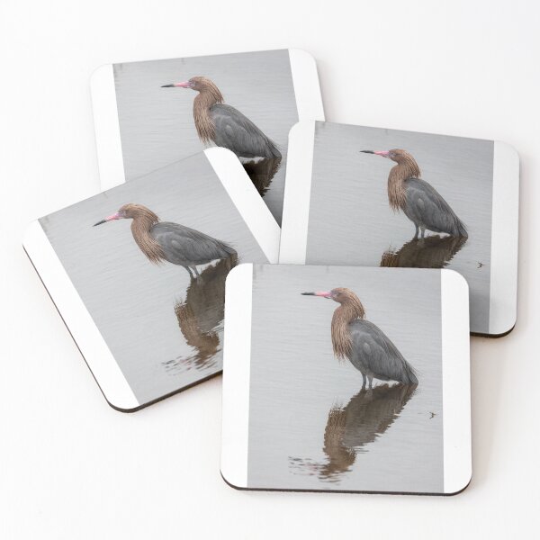 Item preview, Reddish Egret with Reflection designed and sold by VCBrandt.