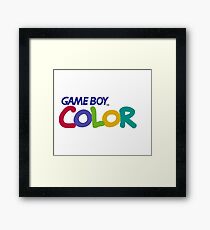 Game Boy Color Framed Print