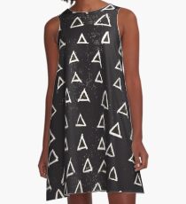 Geometric A-Line Dress