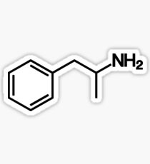 Adderall chem Sticker