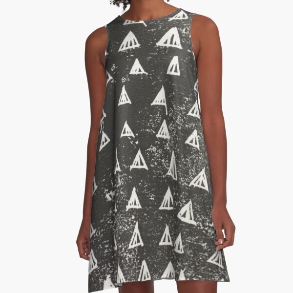 Geometric (part2) A-Line Dress