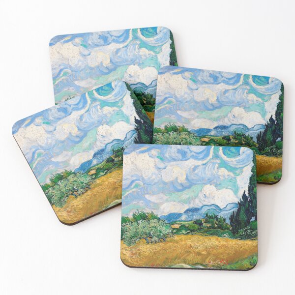 Item preview, Wheat Field with Cypresses by Vincent van Gogh designed and sold by VintageArchive.