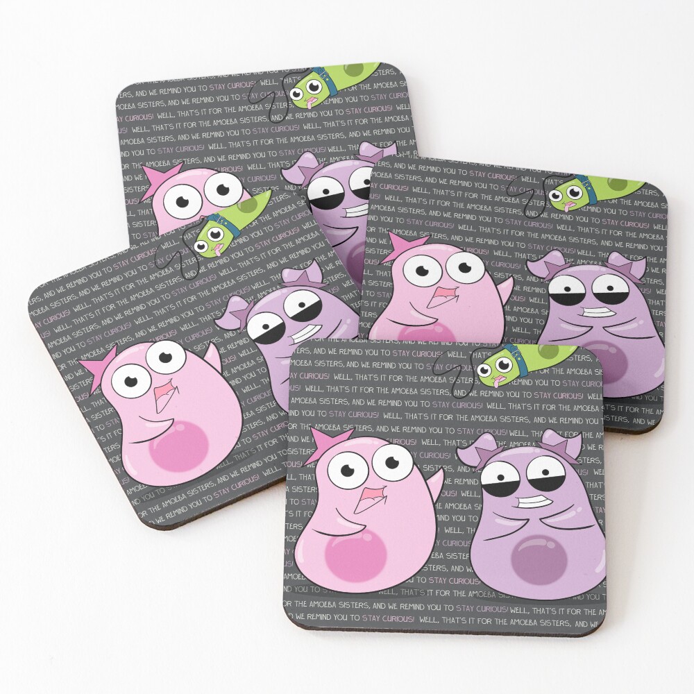 Item preview, Coasters (Set of 4) designed and sold by amoebasisters.