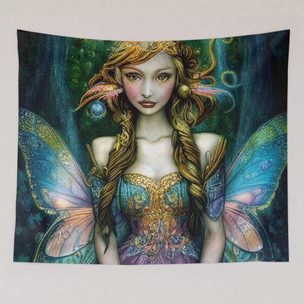 Artikelvorschau, Pastellfarbenes Regenbogen-Faerie-Kleid entworfen und verkauft von fairytailsaiart.