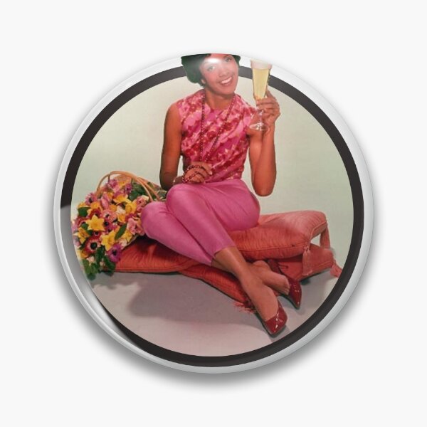 Item preview, Cheers!!! black circle and lady inviting us a drink! designed and sold by OptLuv.