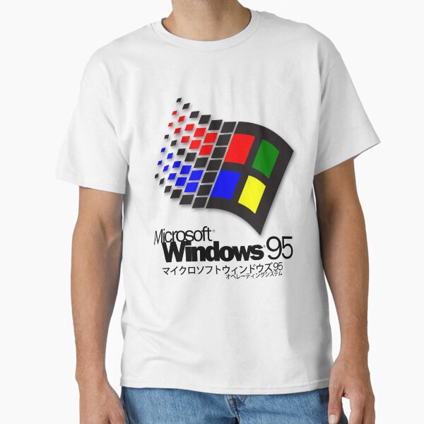 Item preview, WINDOWS 95 (white/no clouds) designed and sold by chocolatepills.