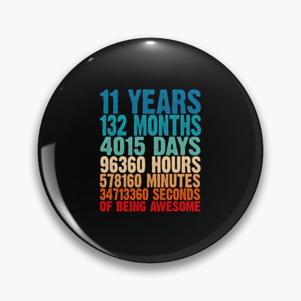 Item preview, 11 Years Of Being Awesome Gifts 11 Years Old 11 Bi designed and sold by hemmengubioj.