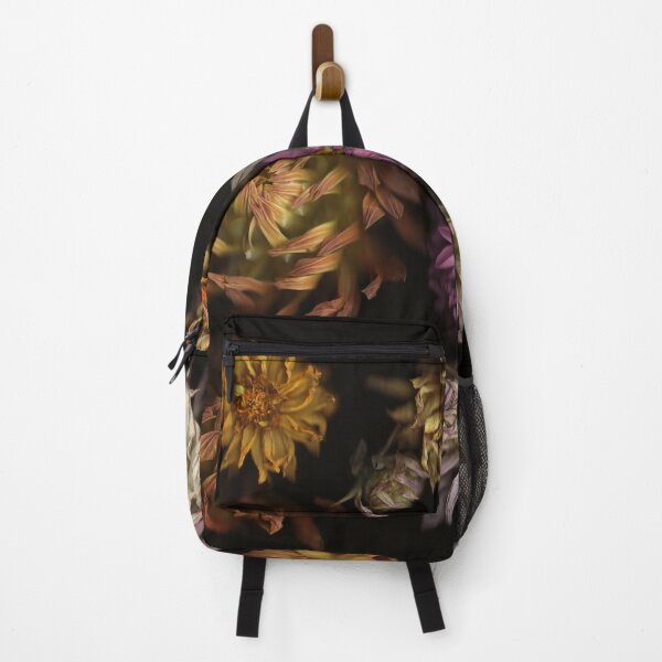 Item preview, Withered Dahlia flowers on black background designed and sold by AusraB.