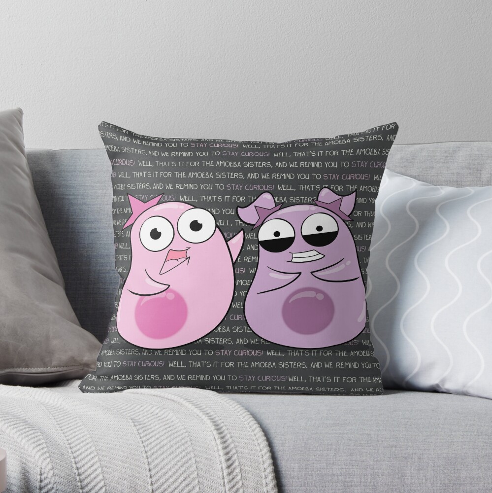 Item preview, Throw Pillow designed and sold by amoebasisters.