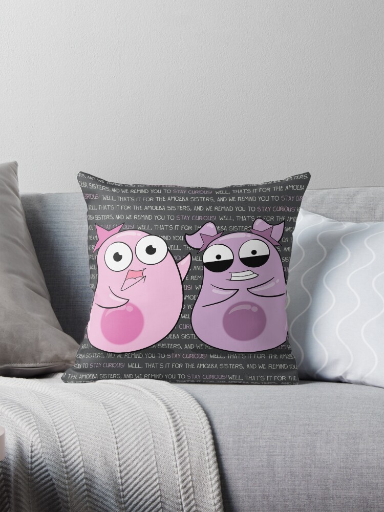 Item preview, Throw Pillow designed and sold by amoebasisters.